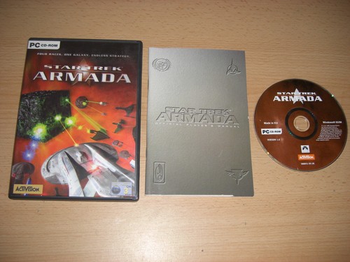 Star trek armada cd rom - armada, pc