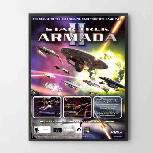 Poster star trek armada - star, pc